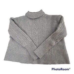 Ralph Lauren Sweater Cashmere Gray Medium